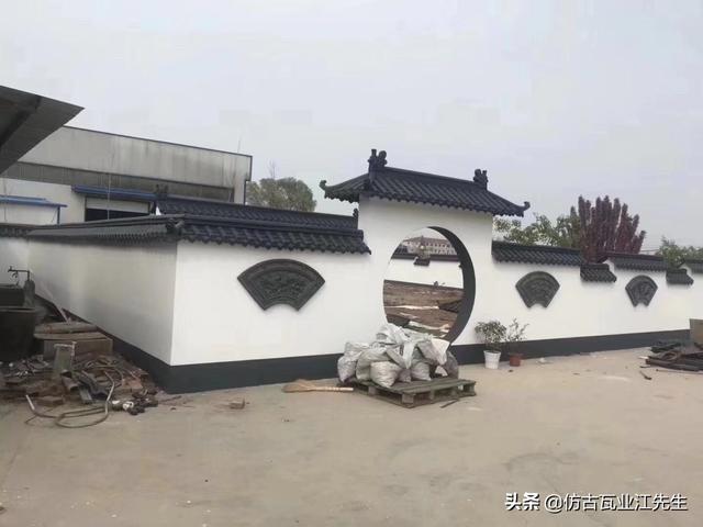古瓦新制，樹脂仿古瓦為現代仿古建筑添磚加瓦